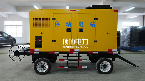 移動(dòng)拖車(chē)柴油發(fā)電機(jī)組